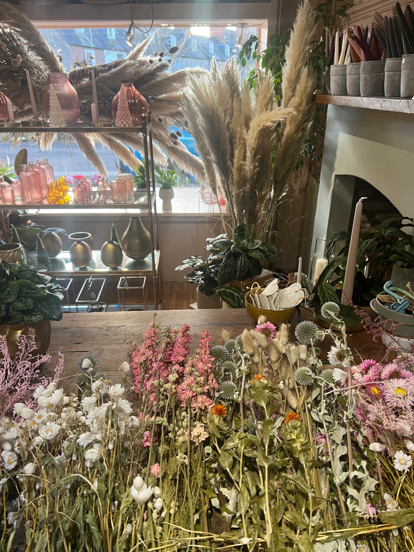 Dried Flower Wreath (12 Inch)