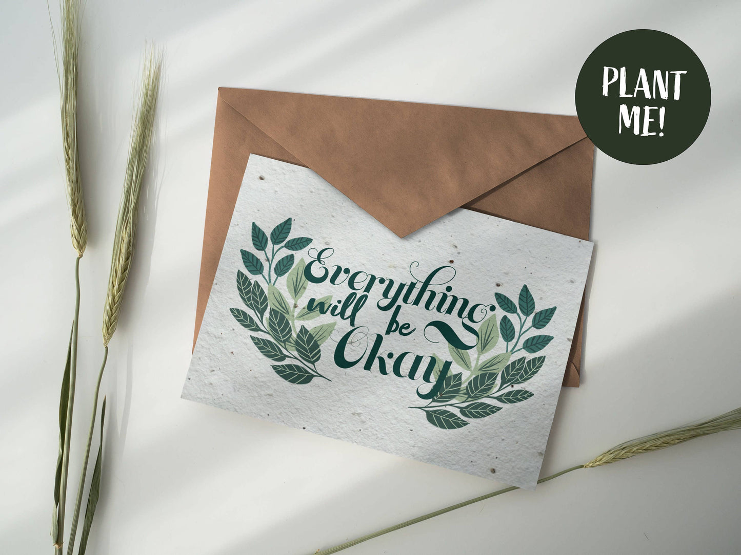 Encouragement Plantable Card