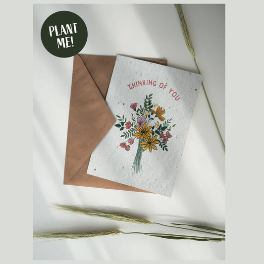 Thinking of You Plantable Card