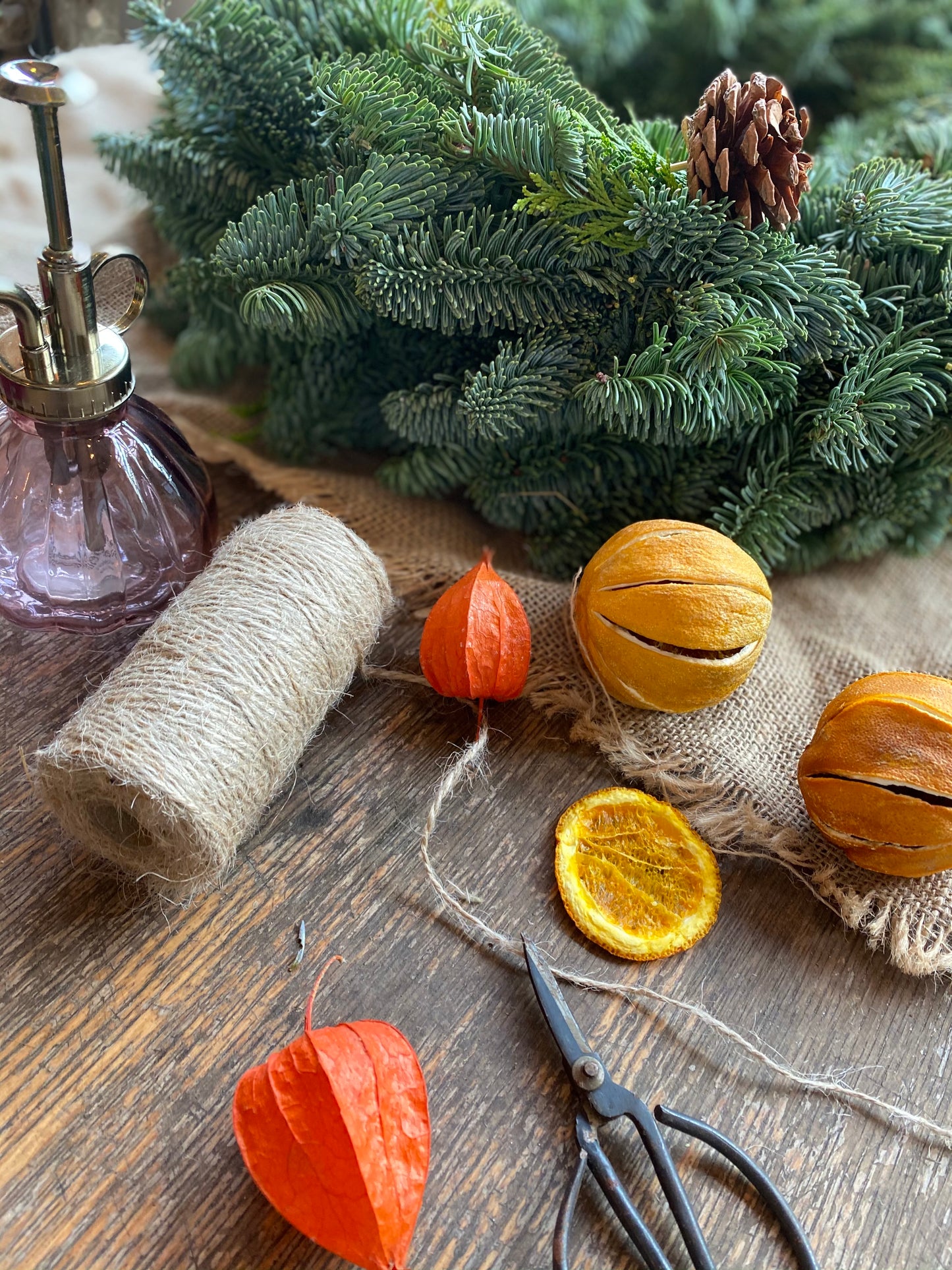 Mixed Pine Wreath Kit